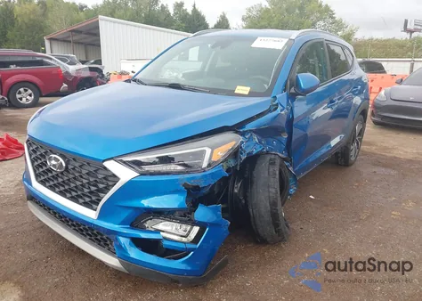 2019 Hyundai Tucson Sport z USA, uszkodzony, nr VIN KM8J33AL6KU980590
